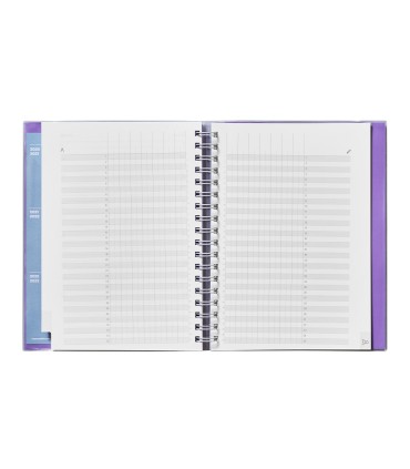 Cuaderno de todas las clases profesorado addittio 256 paginas dia pagina color verde 170x240 mm catalan