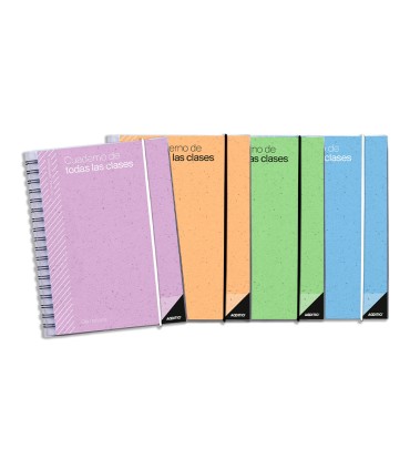 Cuaderno de todas las clases profesorado addittio 256 paginas dia pagina color verde 170x240 mm