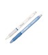 Boligrafo sharpie fashion retractil tinta gel azul 07 mm color azul hielo y blanco