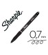 Boligrafo sharpie retractil tinta gel punta 07 mm color negro