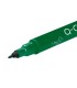 Rotulador q connect marcador permanente doble punta color verde 04 mm y 1 mm