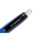 Boligrafo q connect premium retractil con sujecion de caucho color azul punta 1 mm