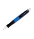 Boligrafo q connect premium retractil con sujecion de caucho color azul punta 1 mm