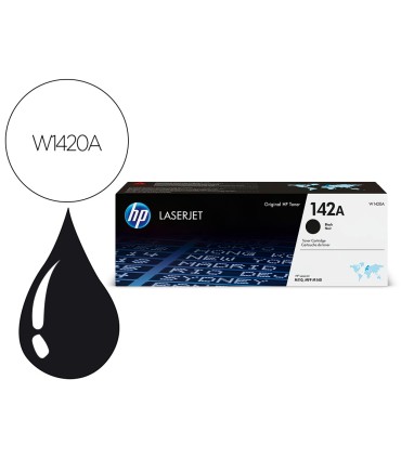 Toner hp 142a laserjet m110 mfp m140 negro 950 paginas