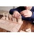 Juego didactico andreutoys formas geometricas sensoriales madera