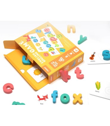 Juego didactico mideer emparejar letras en ingles