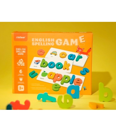 Juego didactico mideer emparejar letras en ingles