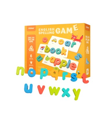 Juego didactico mideer emparejar letras en ingles