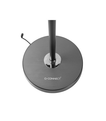 Lampara de suelo q connect 15w con control remoto altura 146 cm color negro