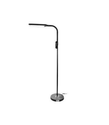 Lampara de suelo q connect 15w con control remoto altura 146 cm color negro