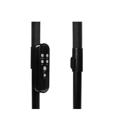 Lampara de suelo q connect 15w con control remoto altura 146 cm color negro