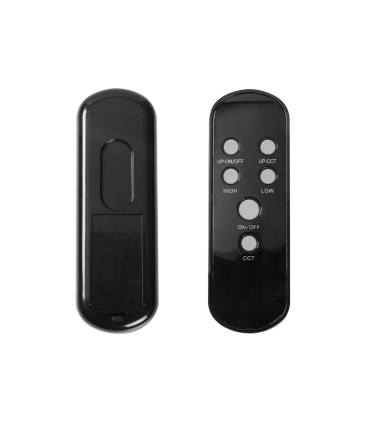 Lampara de suelo q connect 15w con control remoto altura 146 cm color negro