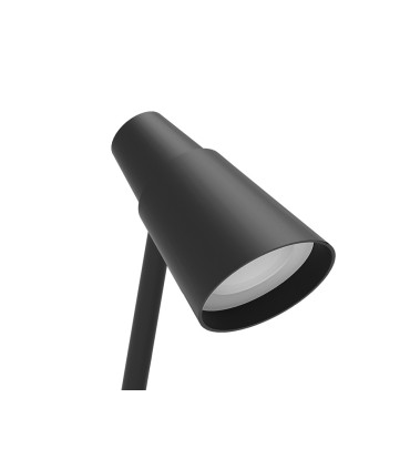 Lampara de oficina q connect sobremesa abs tactil 6w 32 led 330lm color negro