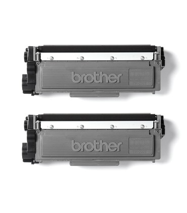 Toner brother tn 2320 dcpl2520dw 2540d mfcl2700dw 2720dw 2740dw negro 2600 paginas pack 2 unidades