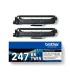 Toner brother tn247bk dcp l3510cdw hl l3270cdw mfc l3710cw negro 3000 paginas pack 2 unidades