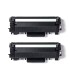 Toner brother tn2420twin para dcp l2510 2530 2550 hl l2375 negro 3000 paginas pack 2 unidades