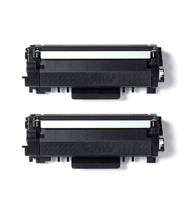 Toner brother tn2420twin para dcp l2510 2530 2550 hl l2375 negro 3000 paginas pack 2 unidades