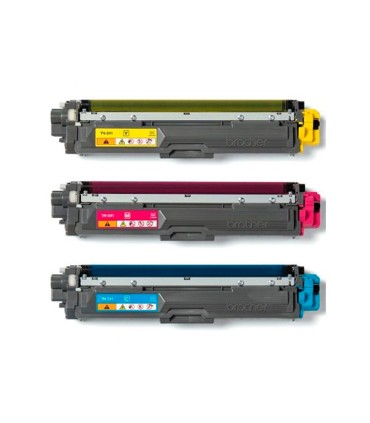 Toner brother tn241cmy hl3140 3170 3150 dcp9020 mfc9140 9330 9340 cian magenta yellow 1500 paginas