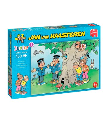 Puzle jumbo jan van haasteren escondite y busqueda 150 piezas