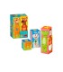 Puzle goula cubos de carton apilables matchmix 6 piezas