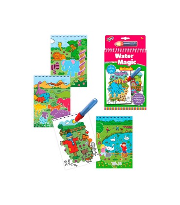 Juego diset de mesa water magic animales