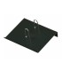 Portacalendario plastico faibo para bloc bufete 100 reciclable color negro 160x33x190 mm