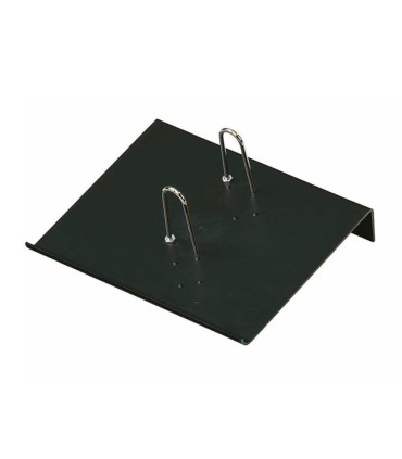 Portacalendario plastico faibo para bloc bufete 100 reciclable color negro 160x33x190 mm