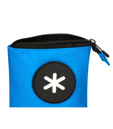 Bolso escolar portatodo antartik cubilete color azul 190x60x80 mm