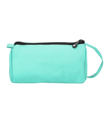 Bolso escolar portatodo antartik con bolsillo delantero desplegable color menta 110x85x200 mm