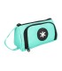 Bolso escolar portatodo antartik con bolsillo delantero desplegable color menta 110x85x200 mm