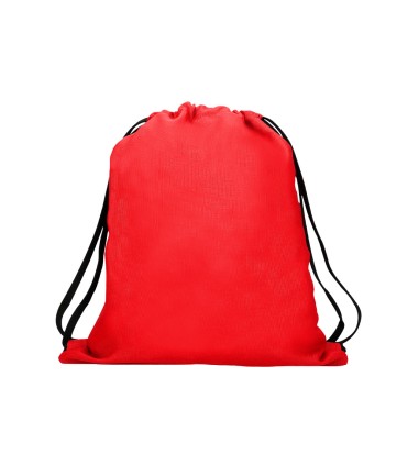 Saco plano antartik bolsillo interior con cremallera color rojo 350x400 mm