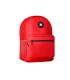 Cartera antartik mochila con asa y bolsillo frontal concremallera color rojo 320x140x430 mm