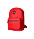 Cartera antartik mochila con asa y bolsillo frontal concremallera color rojo 320x140x430 mm