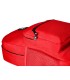 Cartera antartik mochila con asa y bolsillo frontal concremallera color rojo 320x140x430 mm