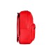 Cartera antartik mochila con asa y bolsillo frontal concremallera color rojo 320x140x430 mm