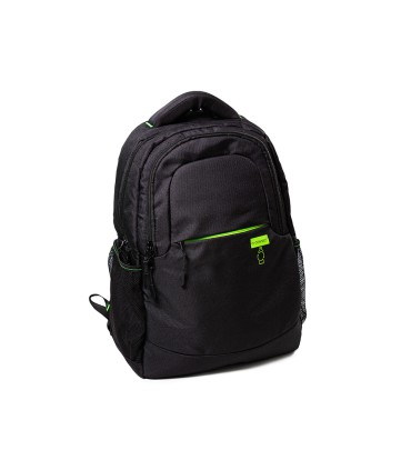 Mochila para portatil q connect 156 negra con asa 2 bolsillos exteriores 320x430x140 mm