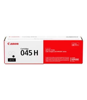 Toner canon 045 h i sensys lbp611 lbp613 negro 2800 paginas