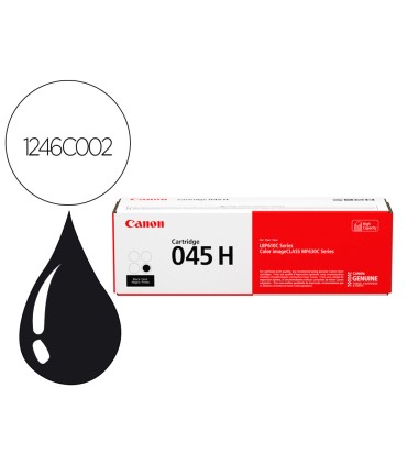 Toner canon 045 h i sensys lbp611 lbp613 negro 2800 paginas