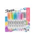 Rotulador sharpie permanente s note punta biselada trazo 12 387 mm blister 20 unidades colores surtidos