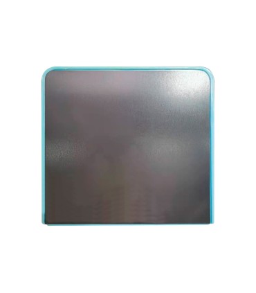 Cubilete portalapices liderpapel azul claro opaco plastico magnetico 125x75x40 mm