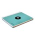 Cuaderno espiral liderpapel a5 micro antartik tapa forrada120h 100 gr horizontal 5 banda6 taladros color menta