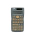 Calculadora liderpapel cientifica xf34 12 digitos 240 funciones con tapa solar y pilas color gris 156x85x20