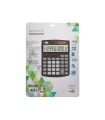 Calculadora liderpapel sobremesa xf27 12 digitos tasas solar y pilas color negro 155x115x25 mm