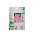 Calculadora liderpapel sobremesa xf23 10 digitos solar y pilas color rosa 127x105x24 mm