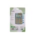 Calculadora liderpapel bolsillo xf07 8 digitos solar y pilas color gris 98x62x8 mm