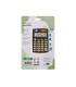 Calculadora liderpapel bolsillo xf05 8 digitos solar y pilas color negro 98x62x8 mm