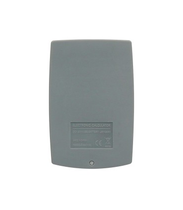 Calculadora liderpapel bolsillo xf03 8 digitos pilas color gris 99x64x9 mm