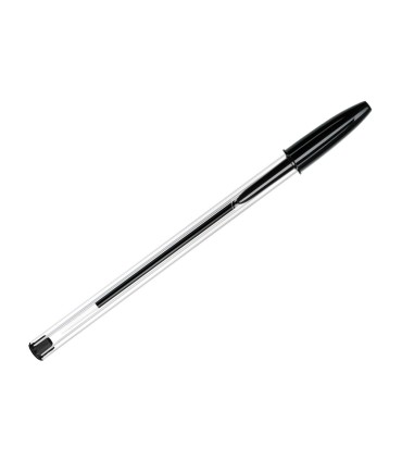 Boligrafo bic cristal original bolsa de 5 unidades negros