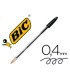 Boligrafo bic cristal original bolsa de 5 unidades negros