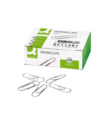 Clips zinc q connect n 4 labiados 50 mm caja de 100 unidades